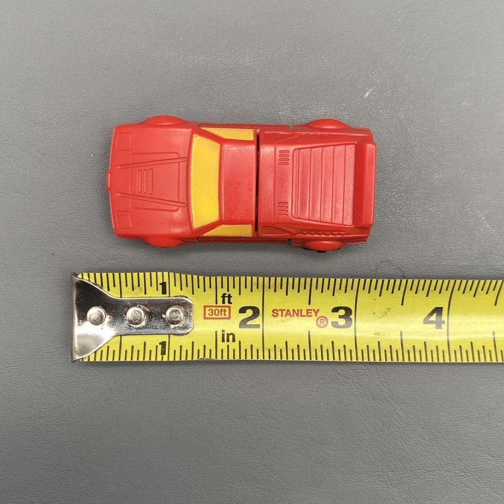VINTAGE 1985 TONKA GO-BOTS RED CAR TRANSFORMER JAPAN - Picture 10 of 10